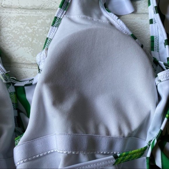 Pat Pat‎ Leaf Print One-Piece Swimsuit Size S - Picture 9 of 12